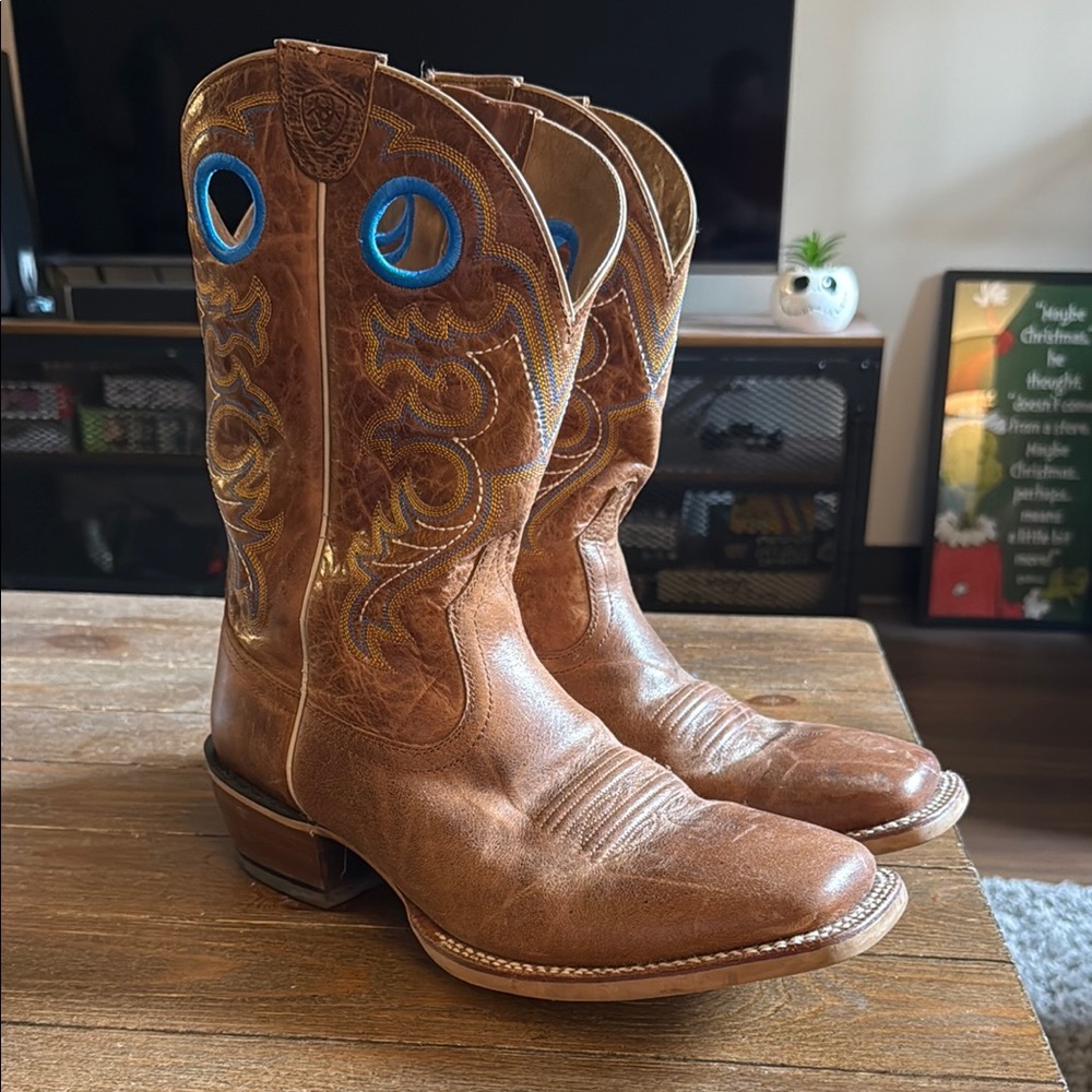 Ariat Square Toe Cowboy Boots